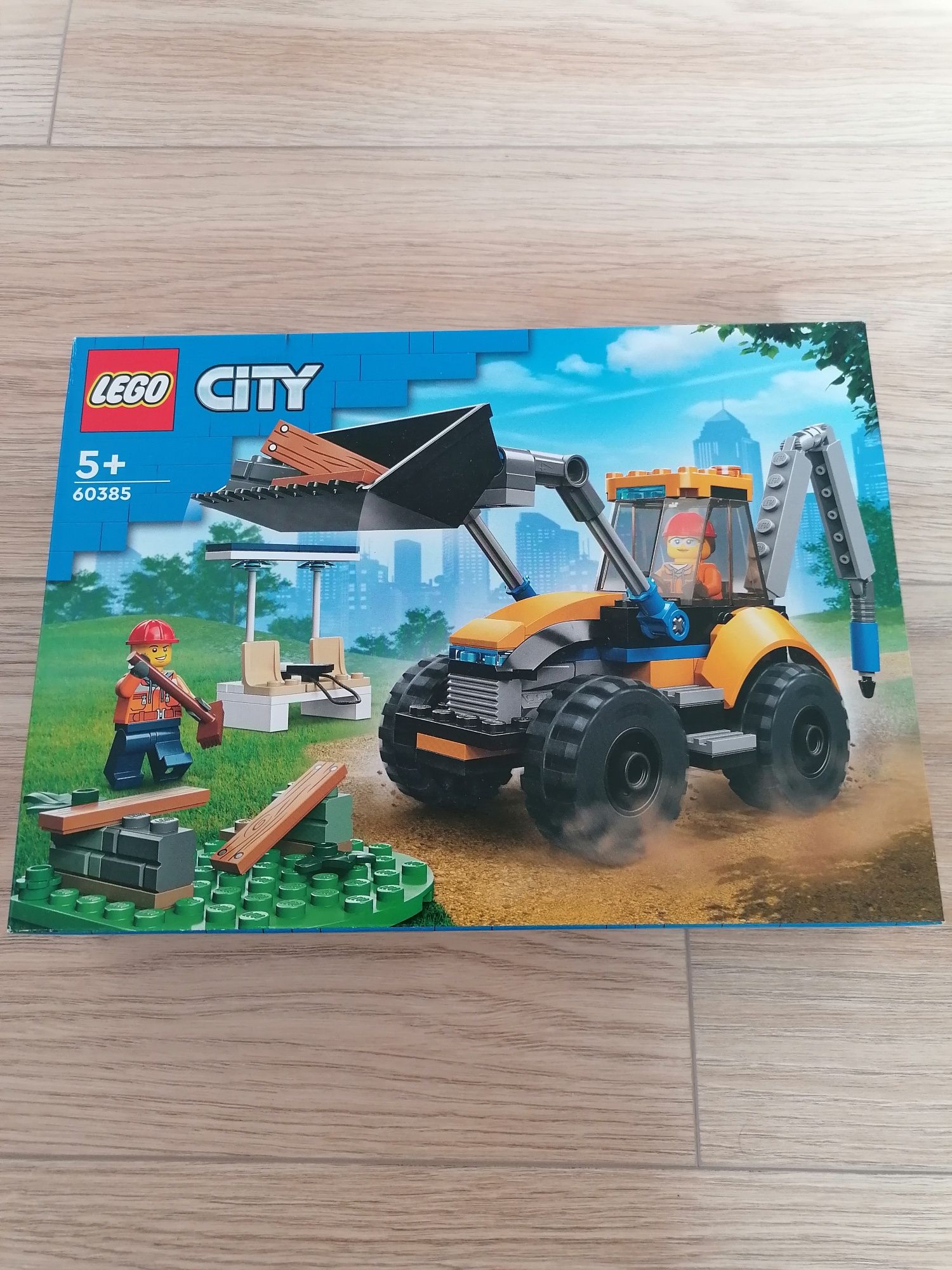 Lego city 60385 koparko ładowarka