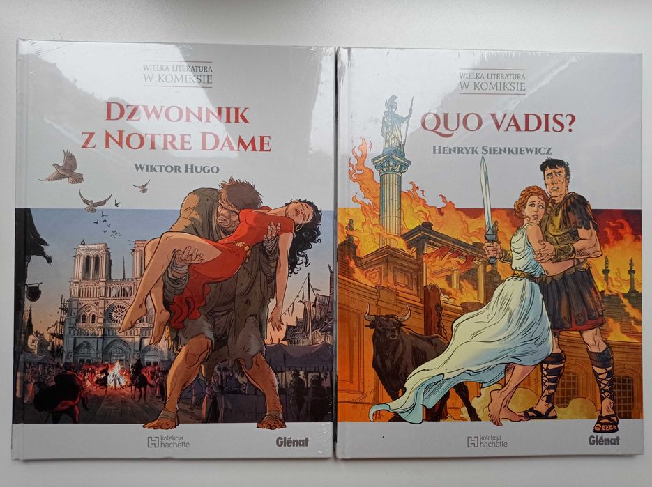 Quo Vadis Dzwonnik z Notre Dame Wielka Literatura w komiksie