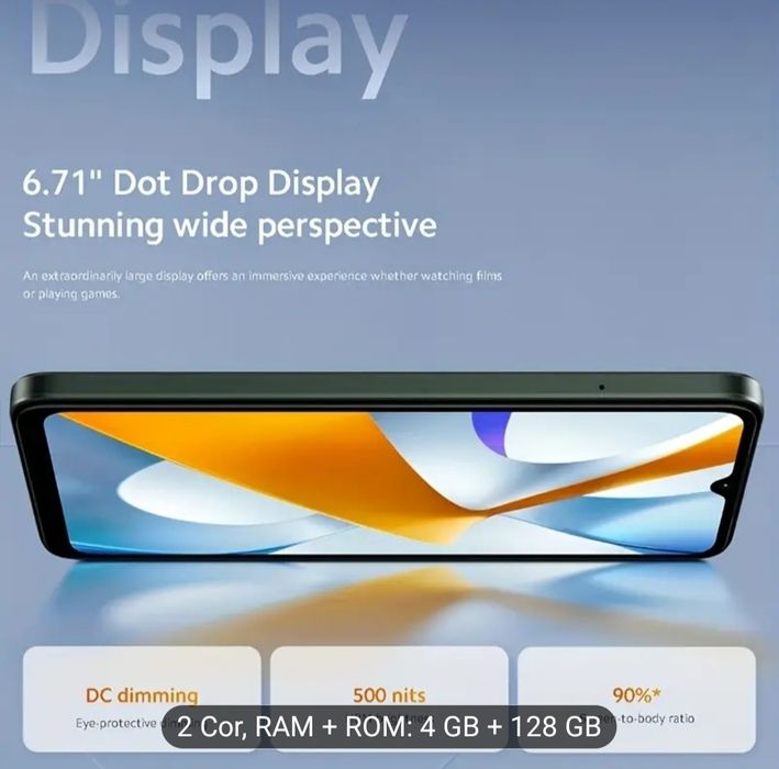 POCO C61, 4 GB RAM, 128 GB ROM