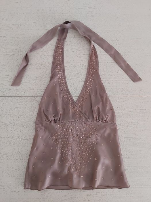 Jedwabna bluzka top Tall the look rozm. 38 rozm. M