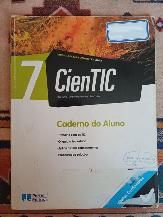 Manual e caderno de atividades  7°ano ciências naturaris