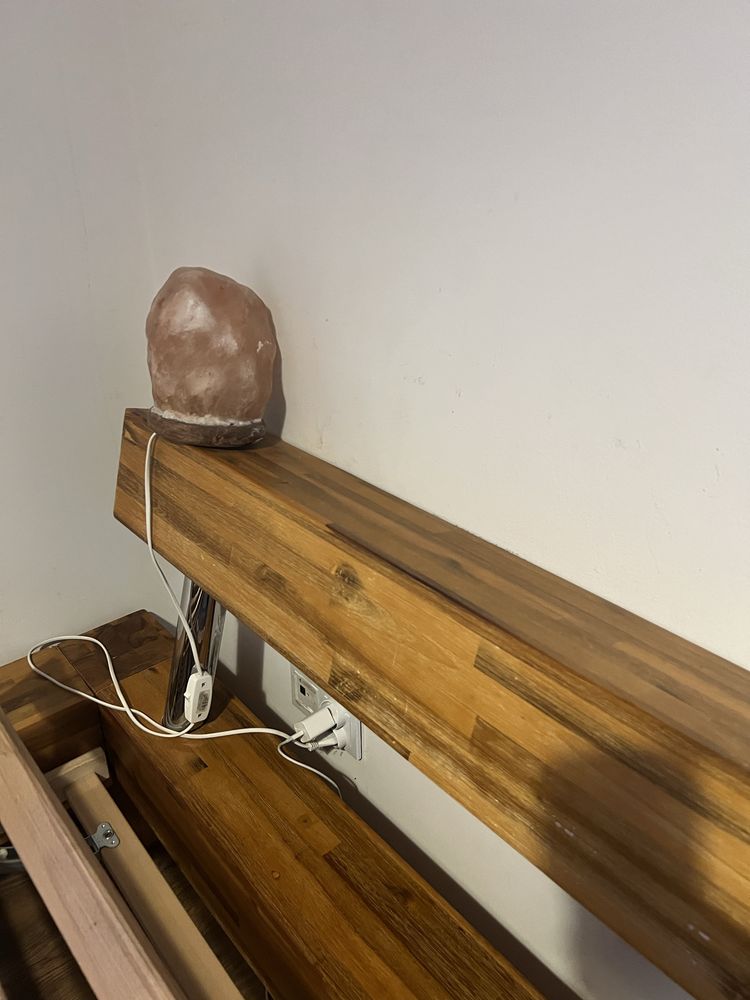 Drewniana rama drewniane łóżko nie ikea lekkie