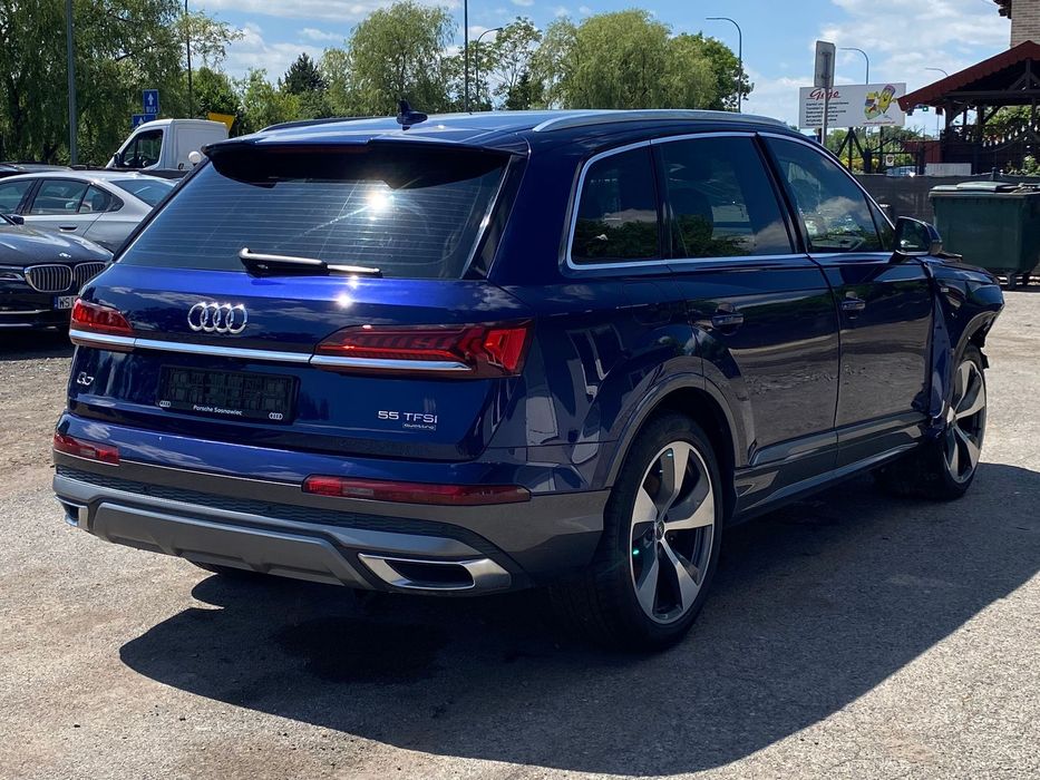 Audi Q7 55 TFSI Quattro S-Line+ MatriX Salon PL 03/2021 Pneumatyka BangOlufsen