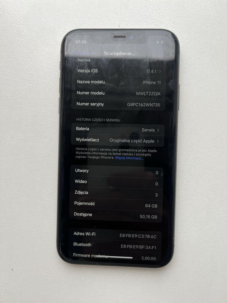  iPhone 11 64gb/79% 