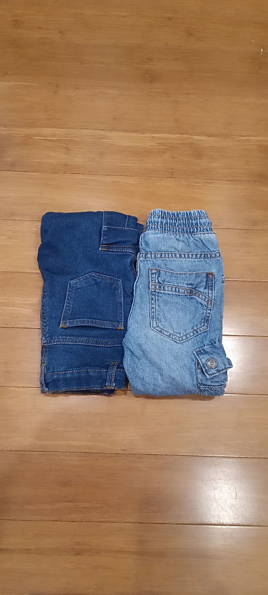 Spodnie jeansy dla chłopca smyk 98/104 2 pary