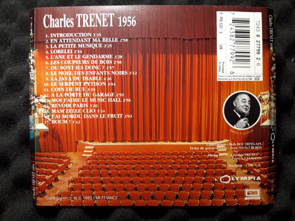 Charles Trenet – 1956 L'Olympia (CD, 1993)