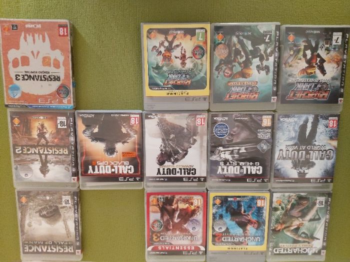Diversos jogos PS3