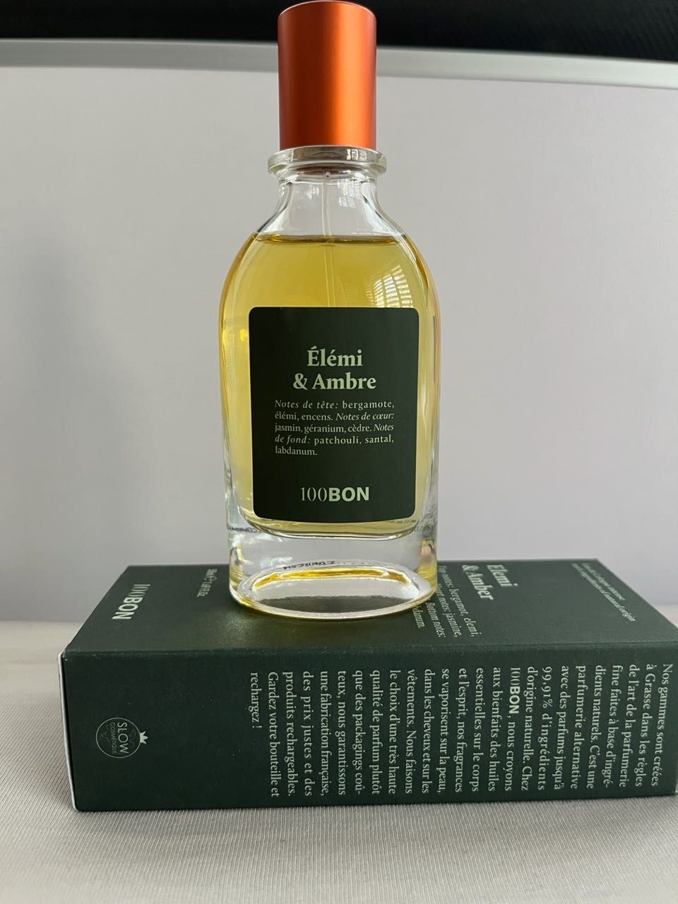 Wegańskie perfumy 100BON Elemi & Amber