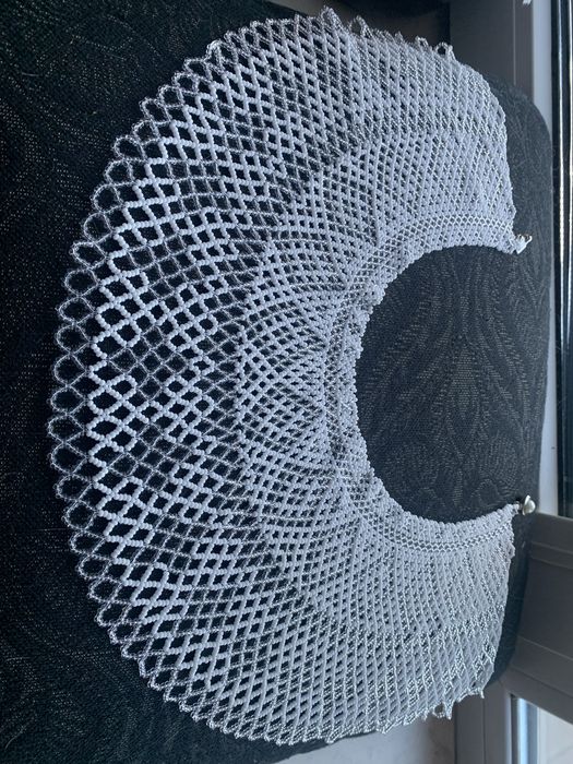 Весільна біло прозора сілянкКраватка з бісеру Намисто-вісьорок Силянки