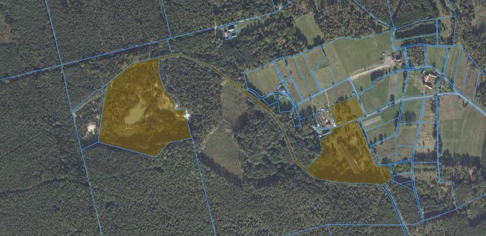 Złoże gliny kopalnia hala magazyn działka przemysłowa teren dom