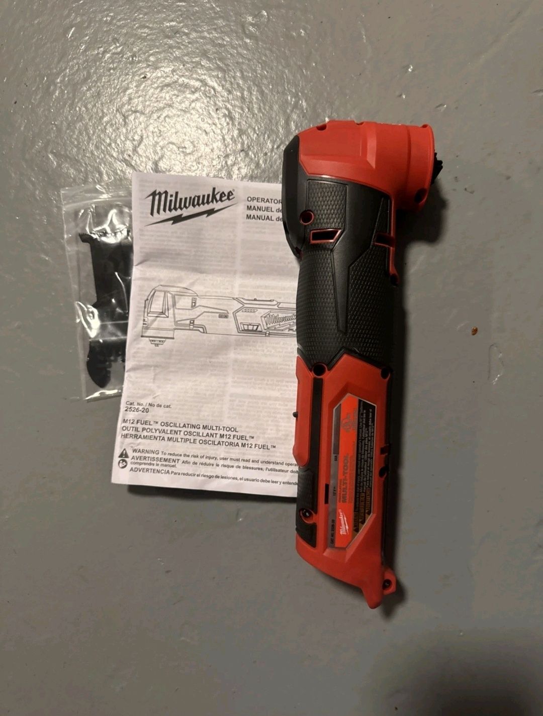 Акумуляторний мультирізак Milwaukee M12 2526-20 (FMT-0) FUEL із США