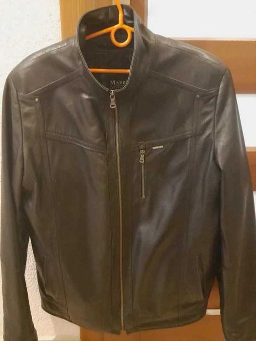 Kurtka męska skórzana czarna L/XL Marbet