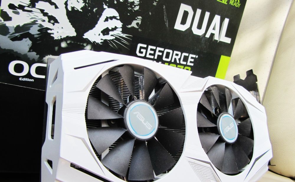 GTX 1070 Asus DUAL GTX 1070 Gaming 8G OC Edition видеокарта