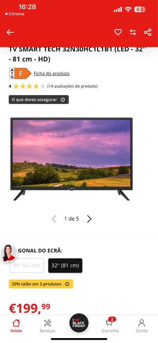 Tv Smart Tech 32