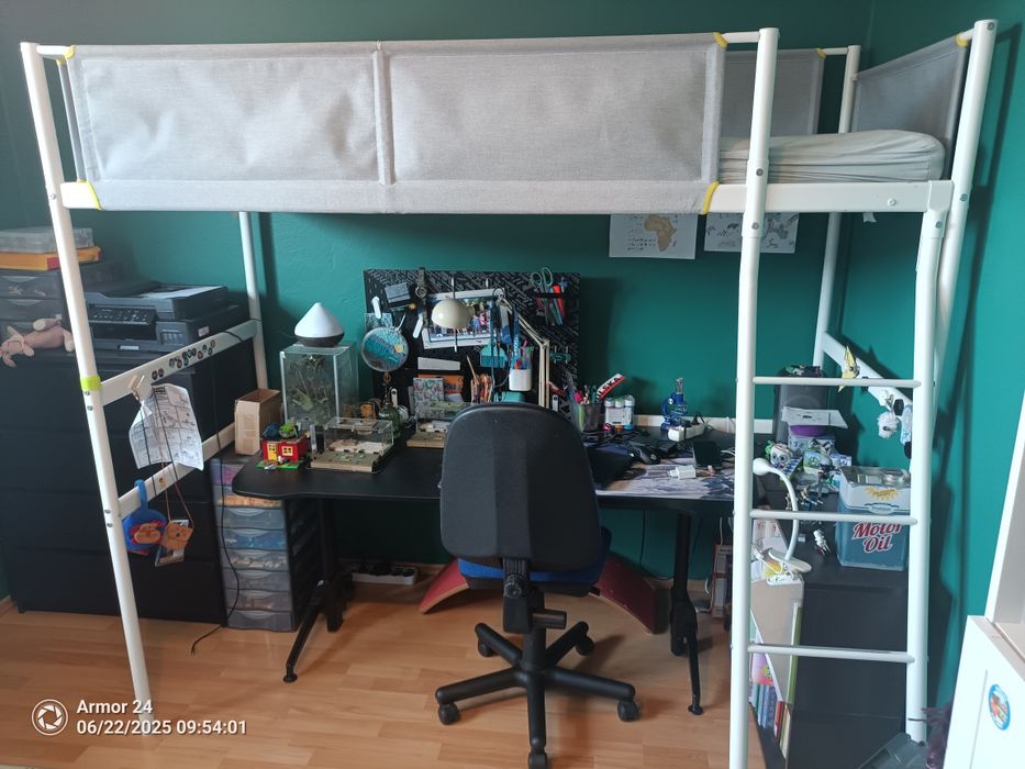 Łóżko piętrowe Ikea Vitval