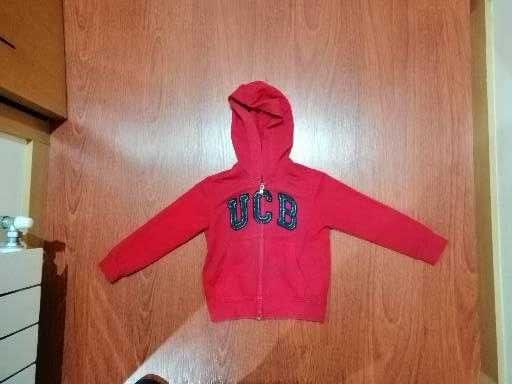 2 casacos com capuz, Benetton, 3-4 anos,