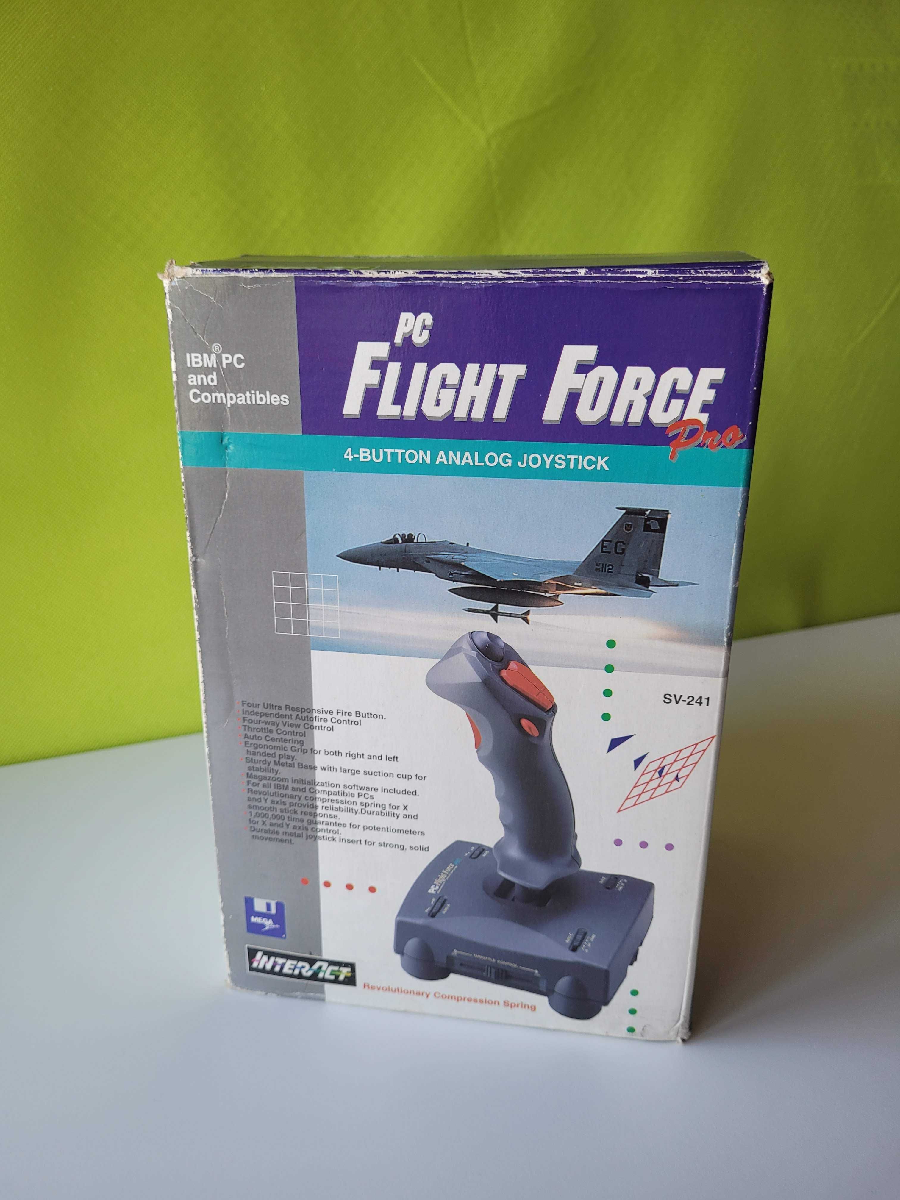 Flight Stick clássico Interact PC Flight Force Pro