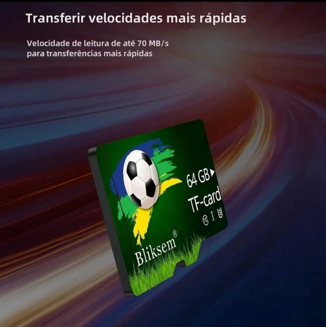 cartão memória  64GB  NOVO