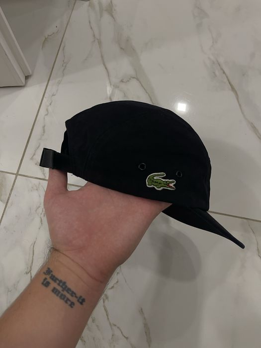 Кепка 5 панельная Lacoste Мужская черная