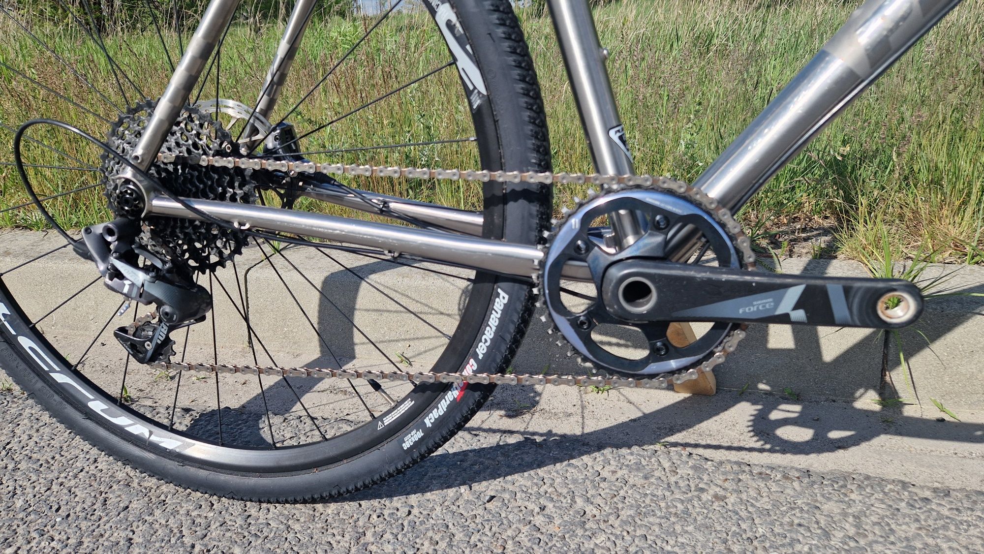 Gravel PLANET X Tempest Ti - XL - Rama tytanowa Sram 1x11
