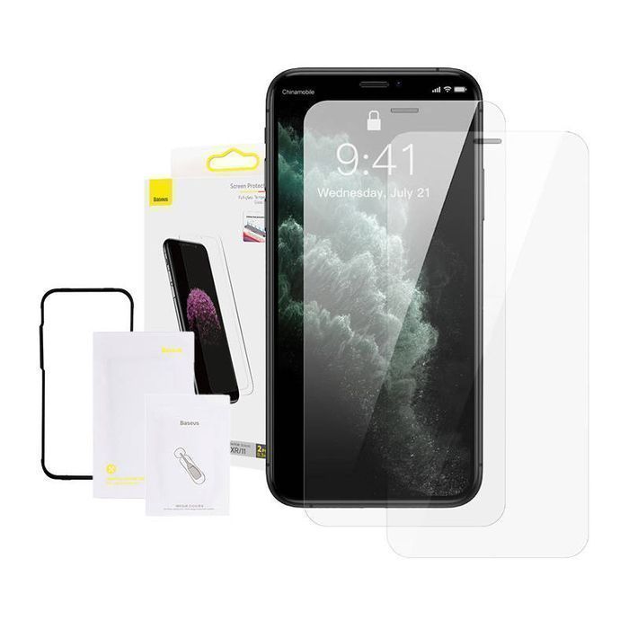 Szkło Hartowane 0.3Mm Baseus Do Iphone Xr / 11 (2Szt.)