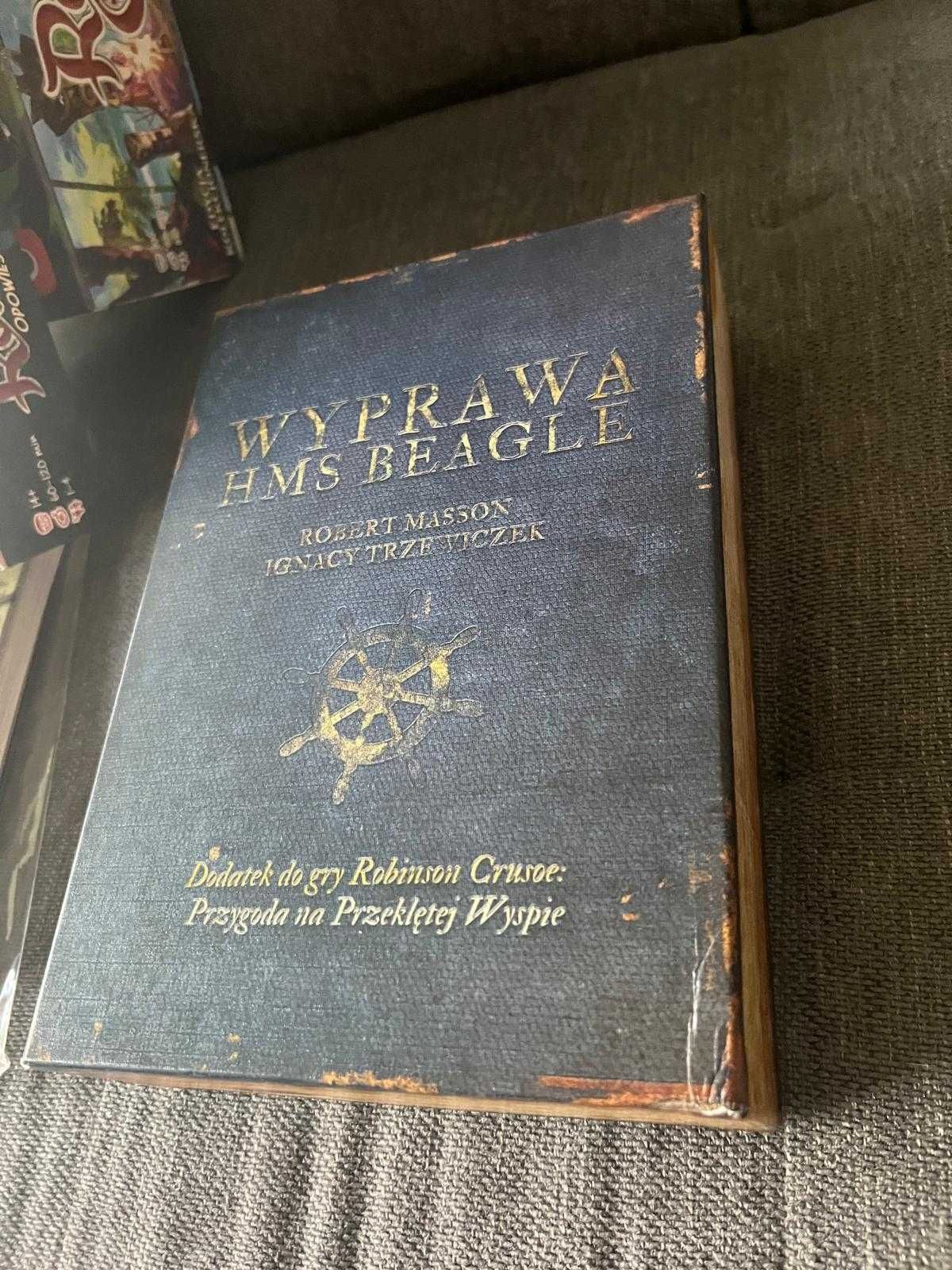 NOWE Robinson Crusoe kolekcjonerska Gamefound + unikat HMS Beagle