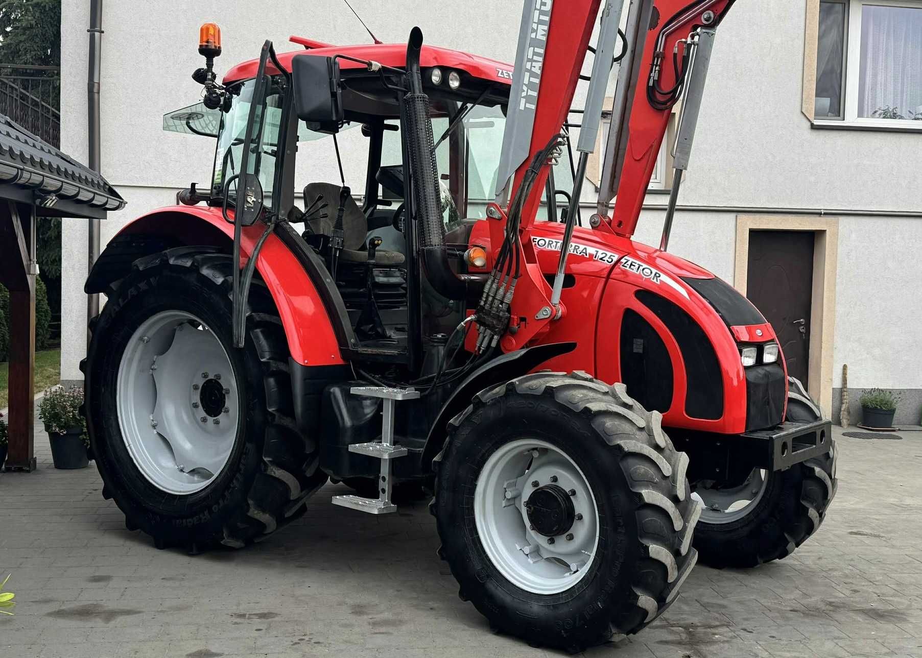 #Ciągnik ZETOR FORTERRA 125+TUR//1wł//Krajowy//2008r//Stan BDB#12441