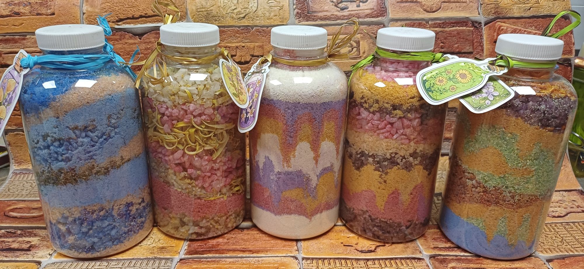 Соль для ванн. Морская, гималайская с травами и соками растений.