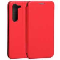 Beline Etui Book Magnetic Samsung S23 S911 Czerwony/Red