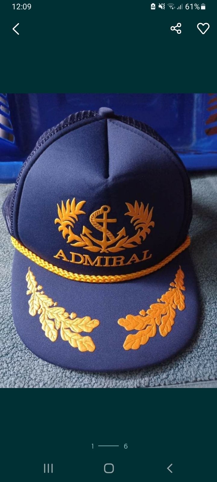 Zestaw czapek admiral i inne