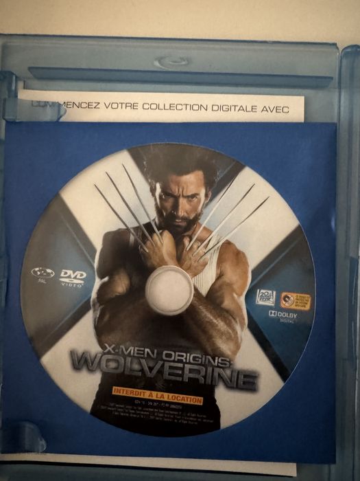 X-Men Origins: Wolverine Bluray & DVD