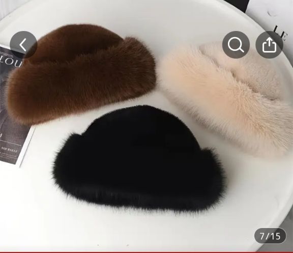 Шапка жіноча під натуральне хутро