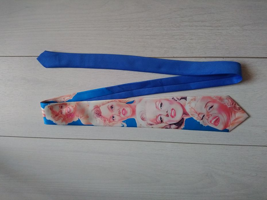 Вінтажна краватка Ralph Marlin Знаменитих людей