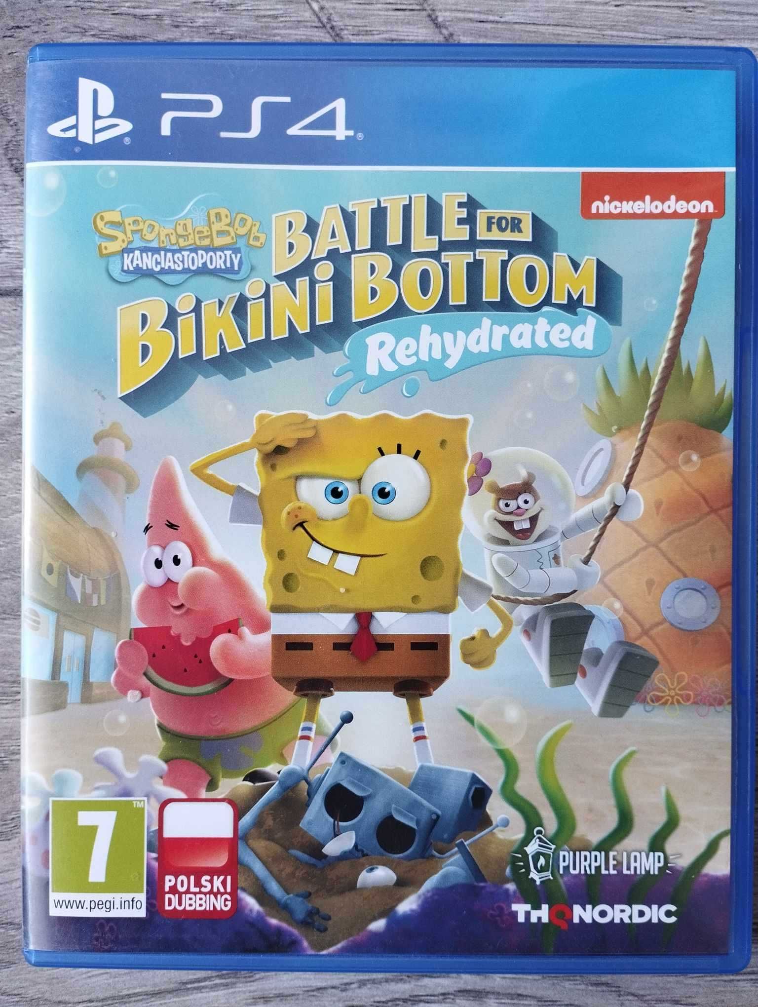Gra Spongebob Battle for Bikini Bottom Rehydrated PS4/PS5 Playstation