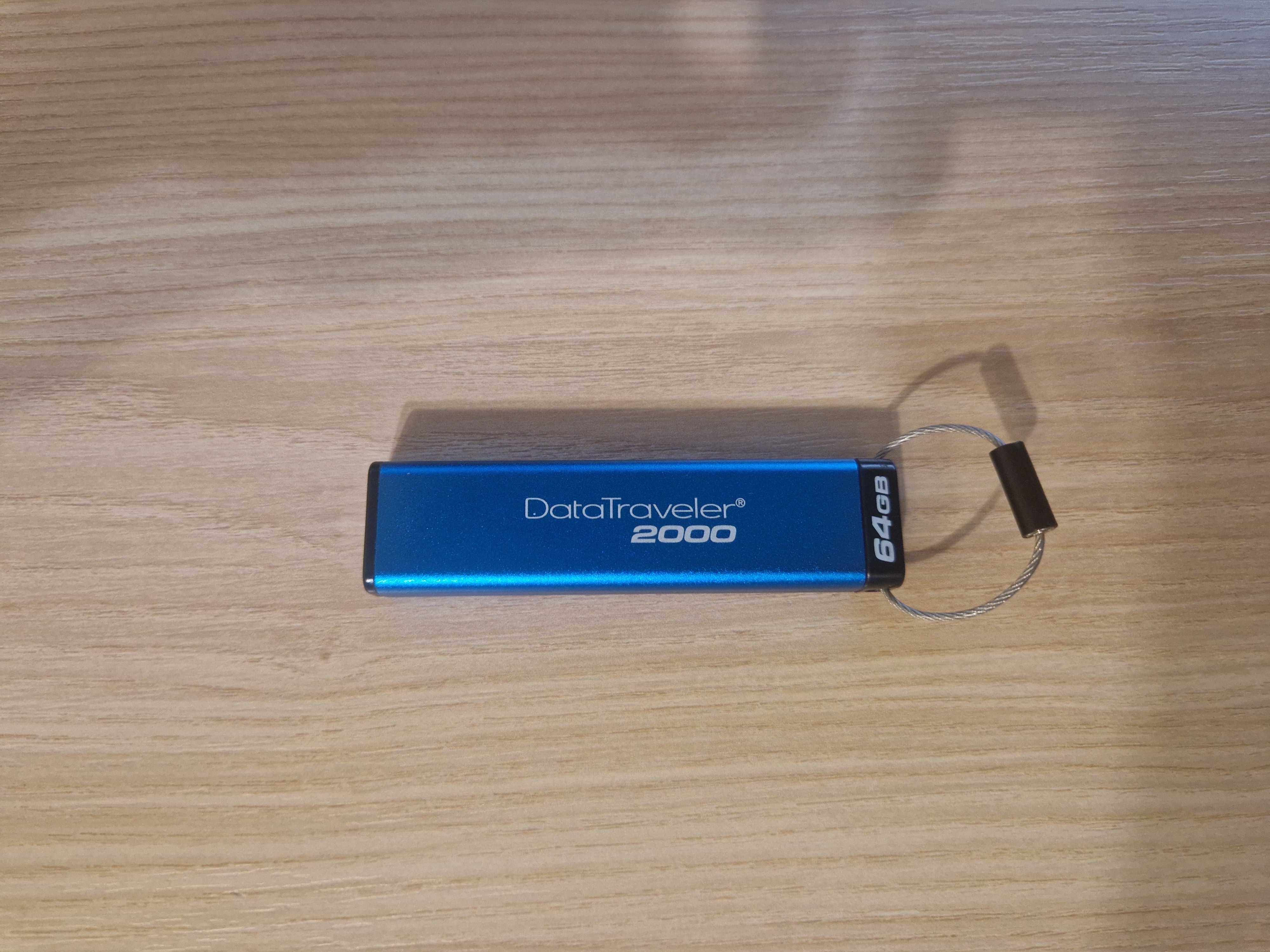 Флешка с шифрованием Kingston Datatraveler 64GB