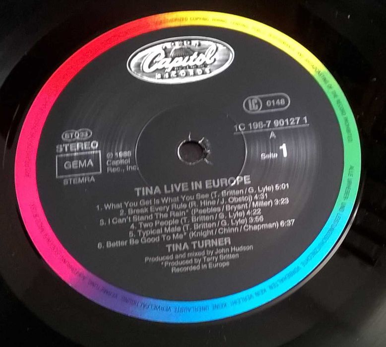Tina Turner - Live in Europa 2 LPs
