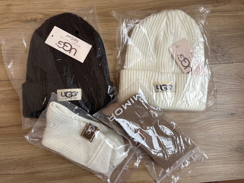 Шапка, ugg, носки угг