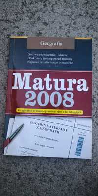 Książka Matura 2008 Geografia