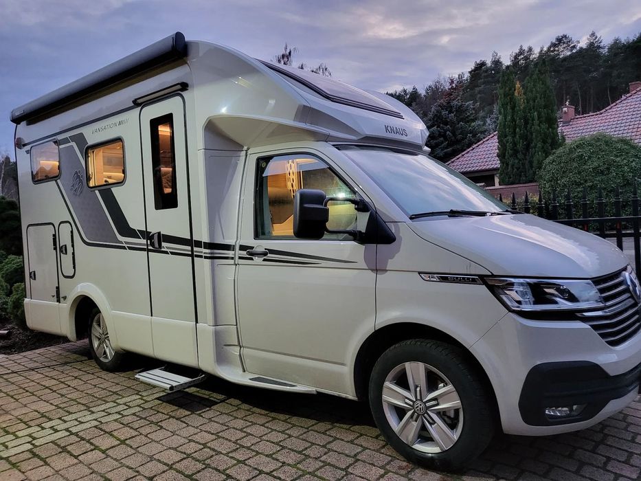 KNAUS TOURER VAN 500 MQ  Pierwszy właściciel/0,7t ładowność/1,8t przyczepa /5,3t zespół poj.