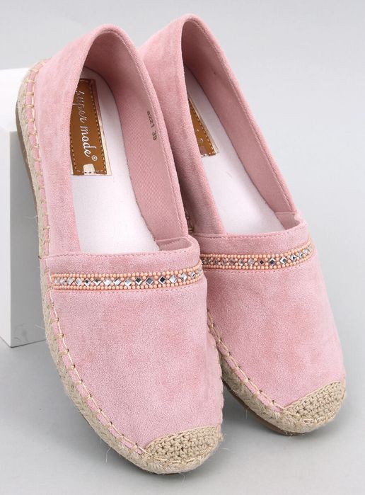 Espadryle Damskie Etance Pink