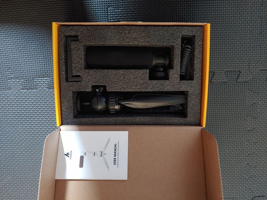 Okazja Mikrofon pojemnościowy do vlogów kamery aparatu statyw AU CM11P