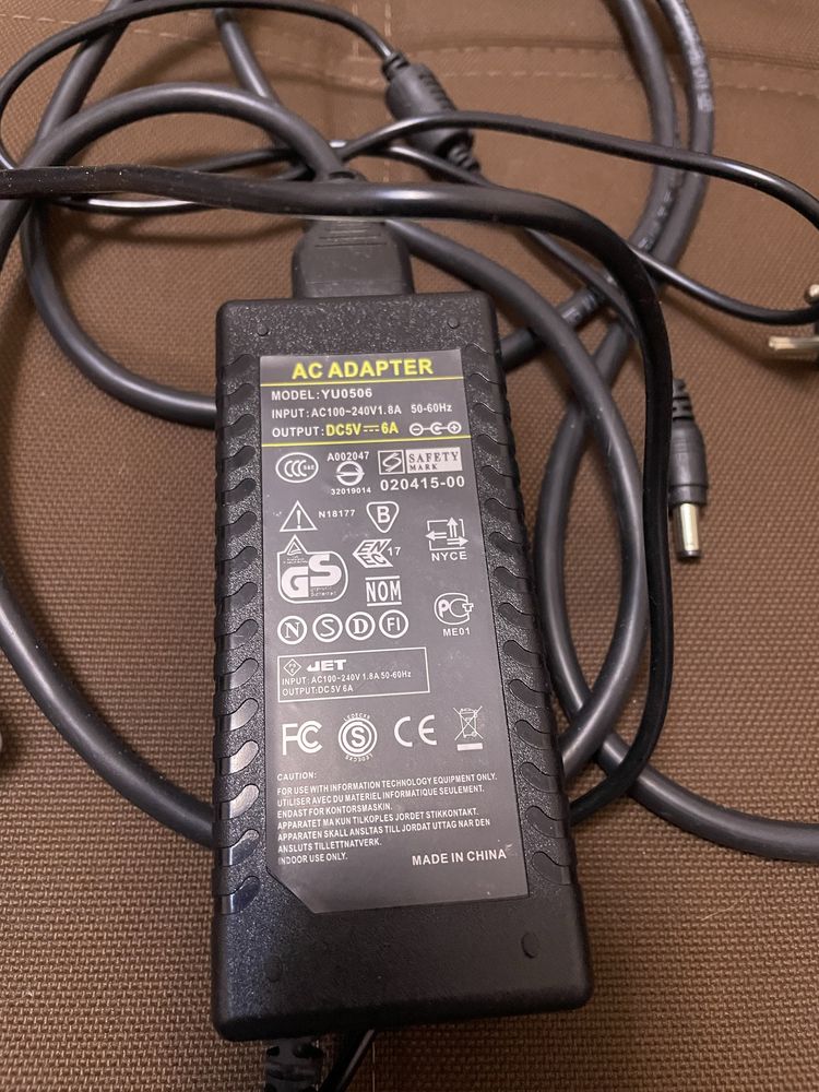 Odroid XU4 (c кулером noctua) + eMMC 16GB + eMMC ридер + Блок 5В 6А