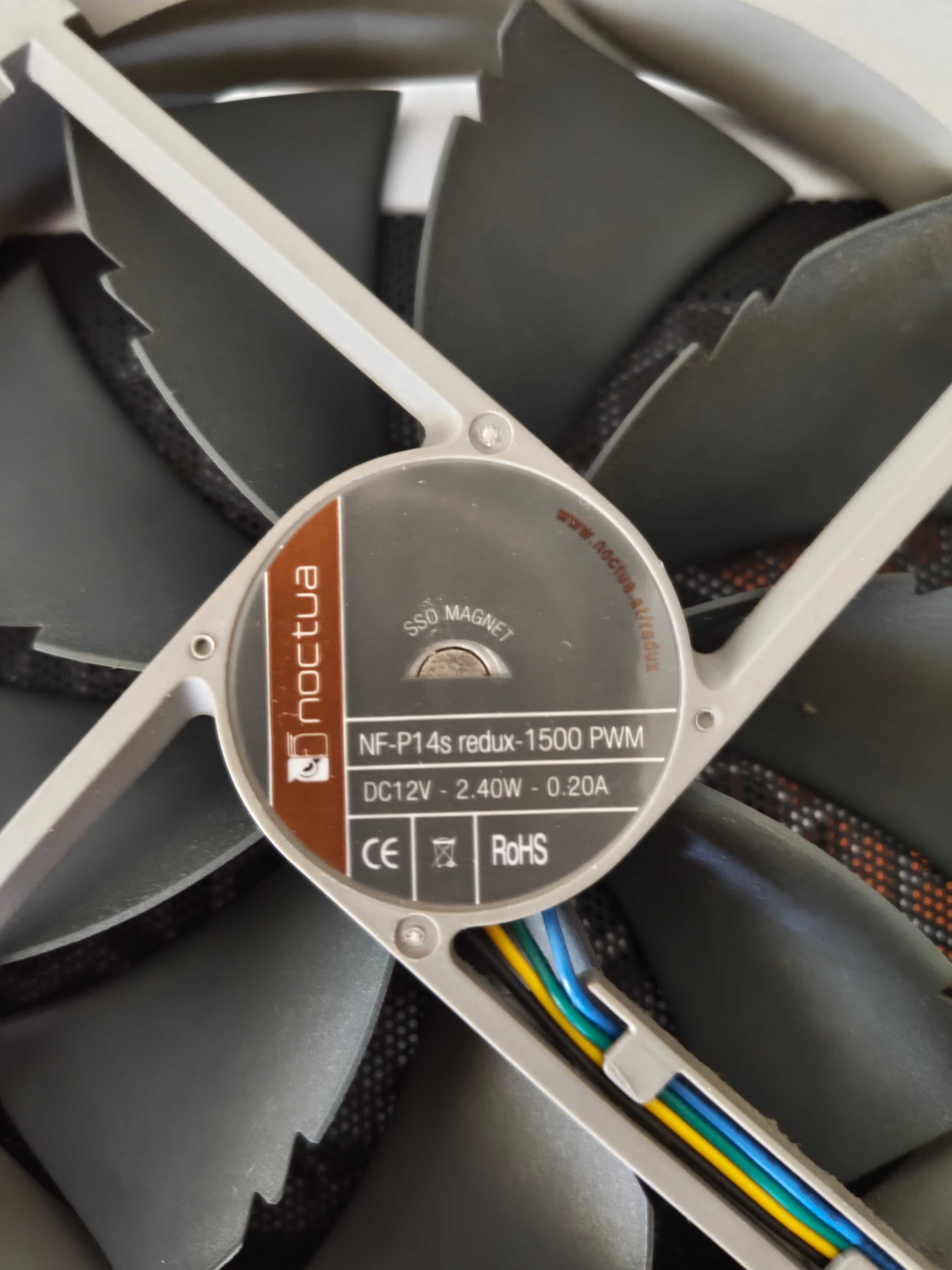 2x NOCTUA NF-P14s 140mm redux 1500 PWM