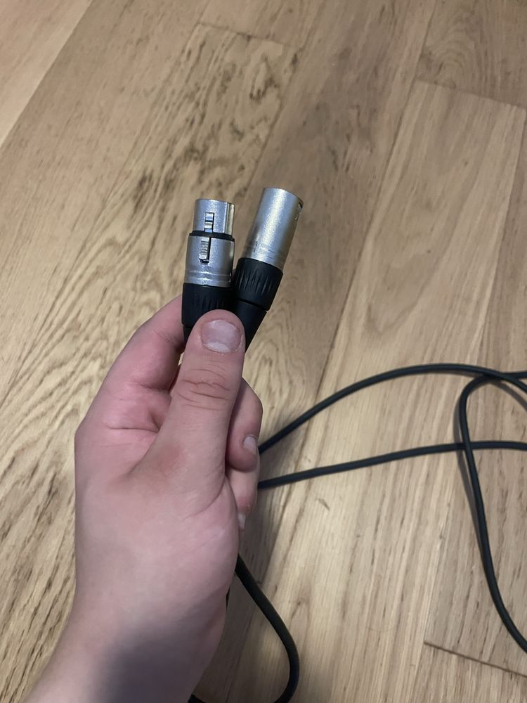 Kabel 5m dla mikrofona i karty dźwiękowej