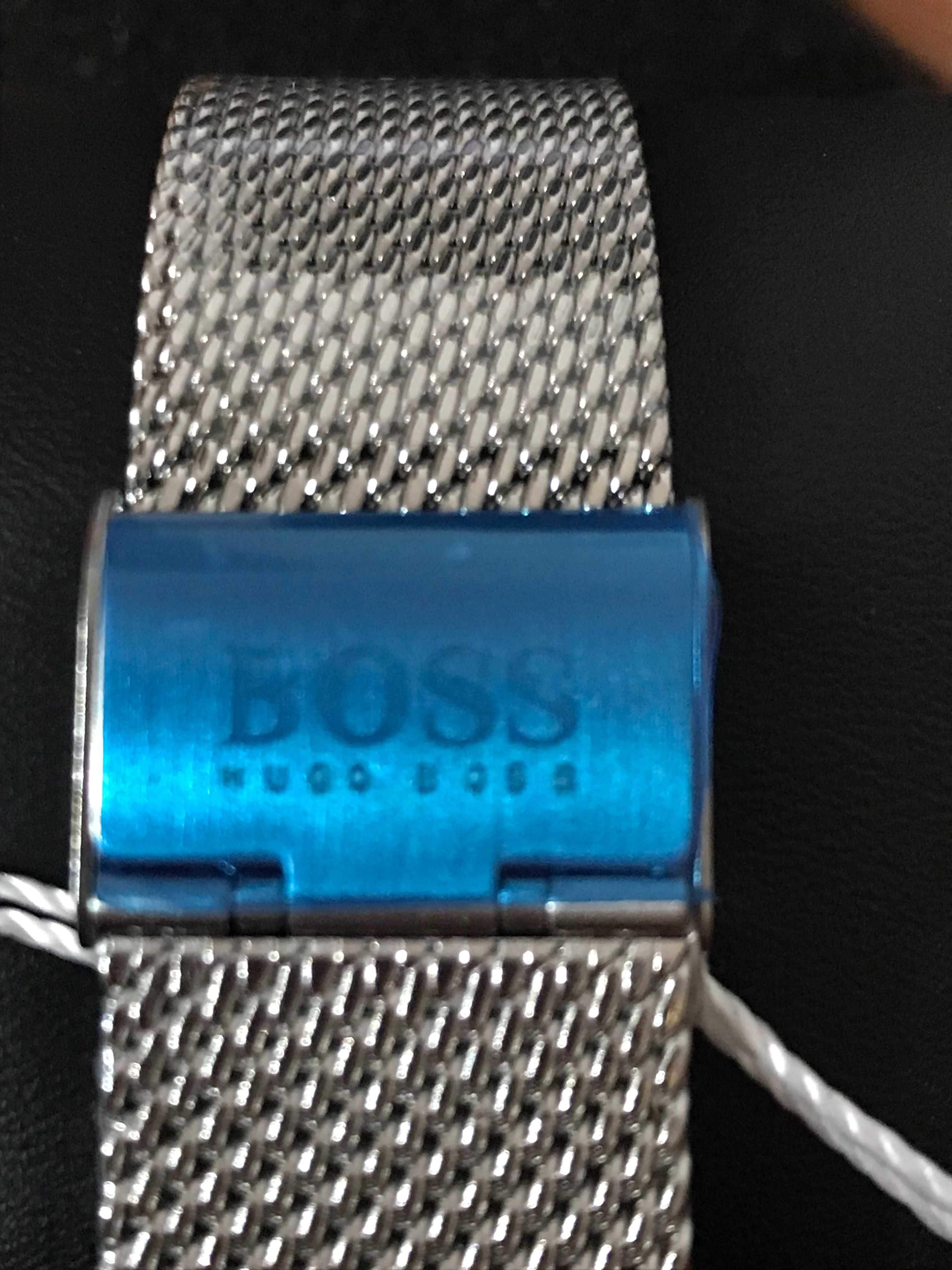Relógio Hugo Boss Prateado & Azul