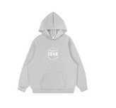 męska bluza z kapturem szara jasna nowa / 4xl
