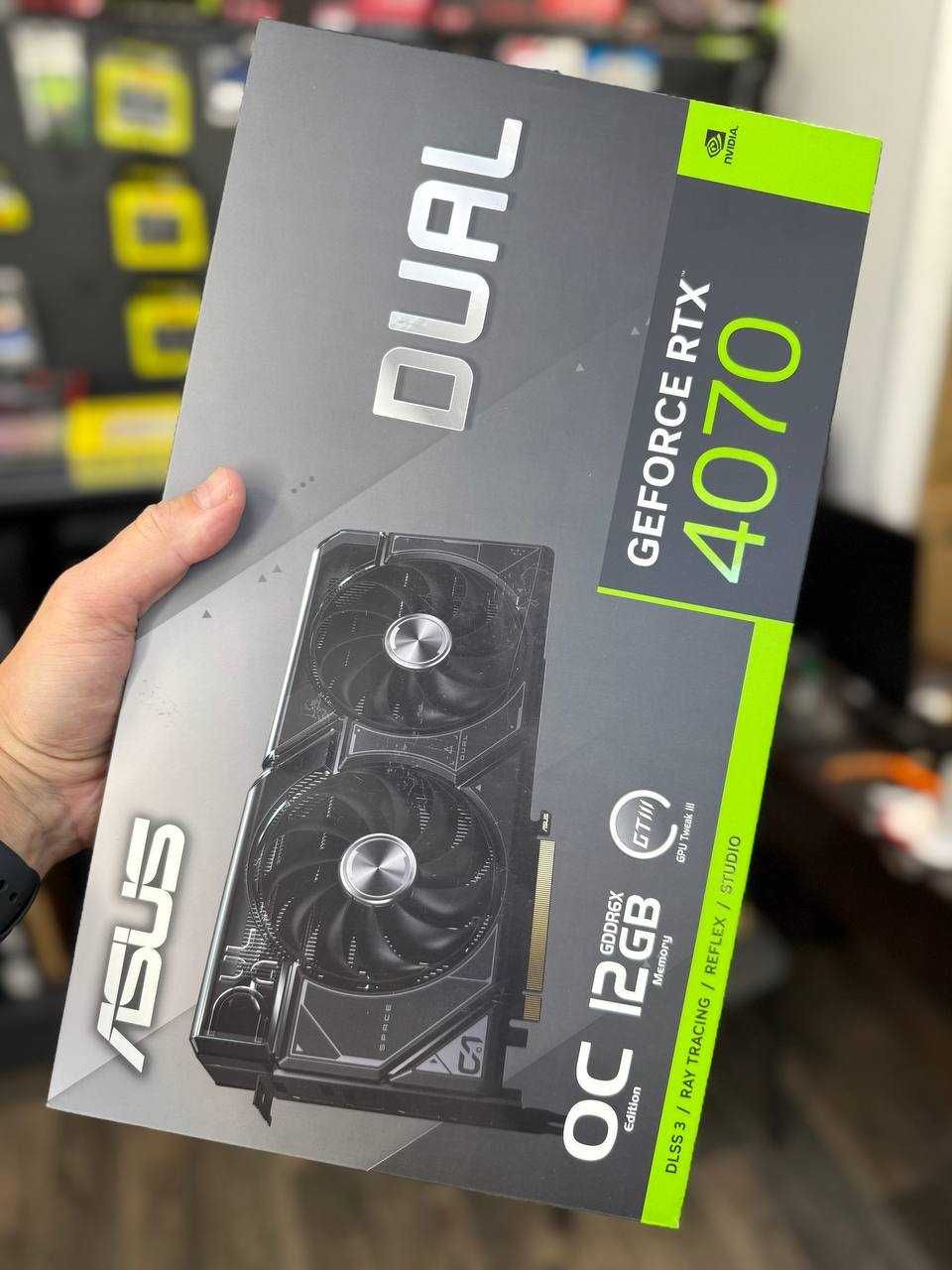 Відеокарта ASUS RTX 4070 Dual EVO OC Edition 12GB GDDR6X NEW
