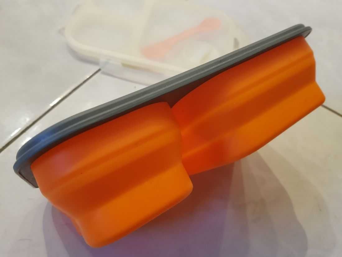 pojemnik pudełko lunchbox silikonowy ekologiczny vege
