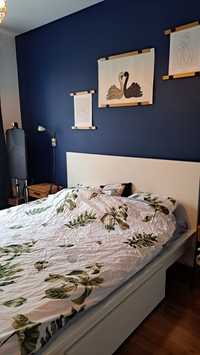 Łóżko IKEA Malm 160x200 z pojemnikami