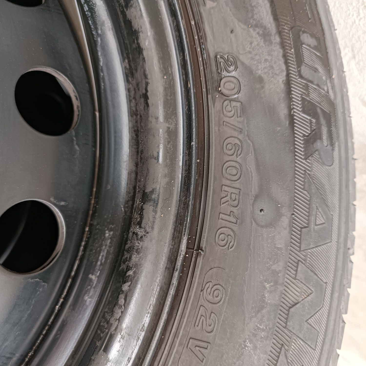 Диски 5 114 r16 j6.5 з шинами bridgestone 205/60 r16